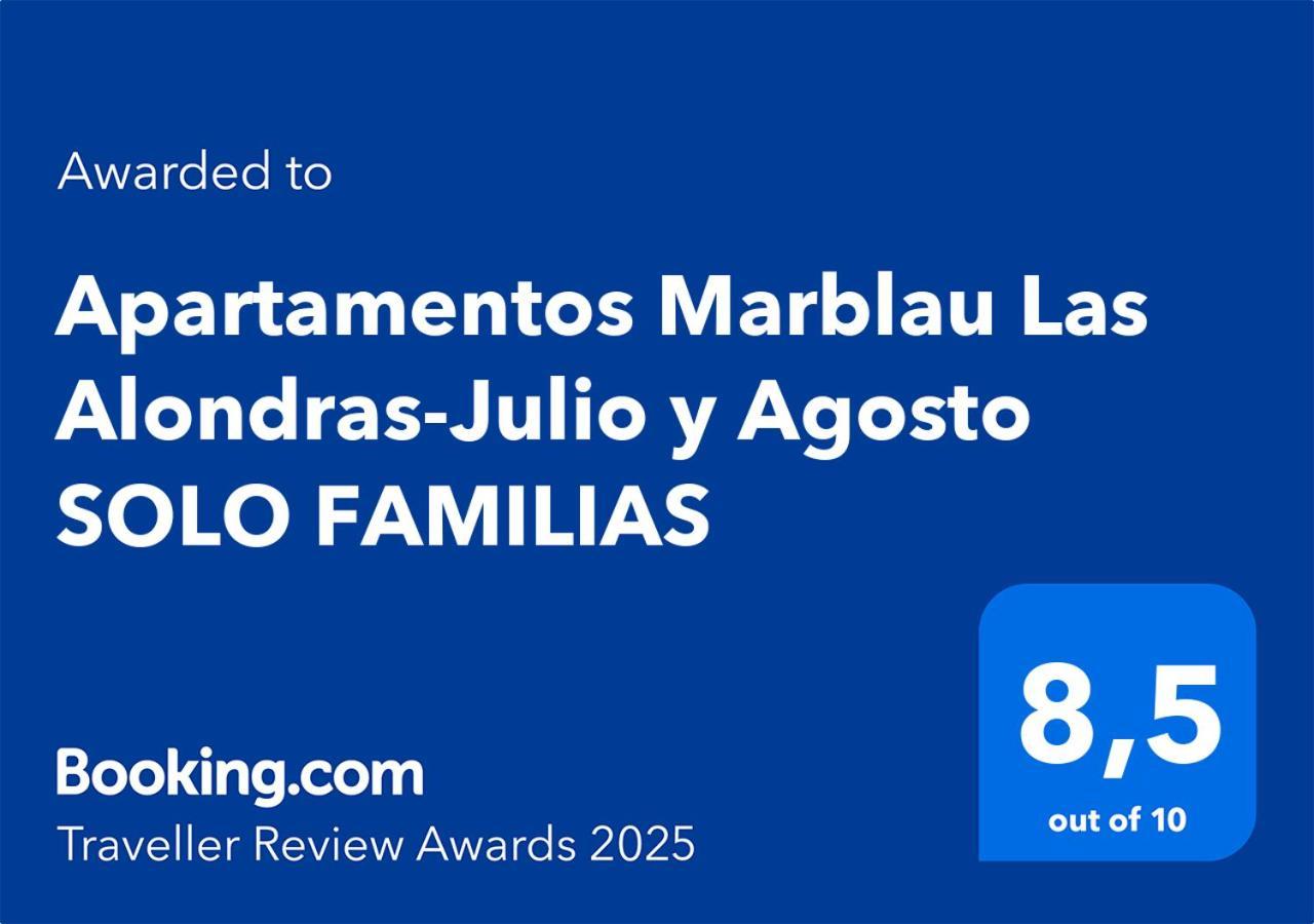 Apartamentos Marblau Las Alondras-Julio Y Agosto Solo Familias กันดิอา ภายนอก รูปภาพ