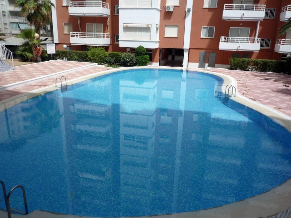 Apartamentos Marblau Las Alondras-Julio Y Agosto Solo Familias กันดิอา ภายนอก รูปภาพ